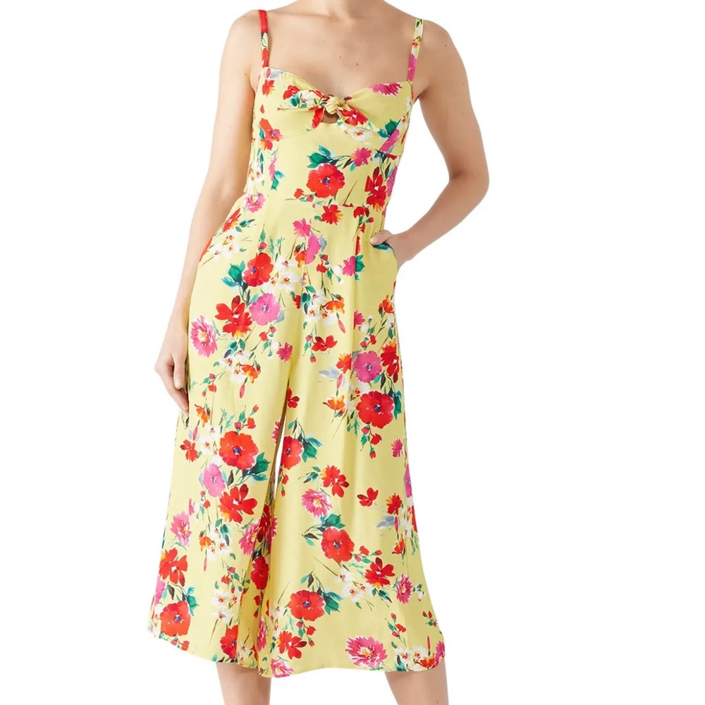 Yumi Kim Pretty Chic Jumpsuit in Sunnyside Yellow Floral